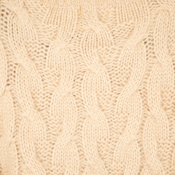 PEPALOVES Chunky Knit Fisher Man Style Crewneck Sweater - Picture 4 of 7